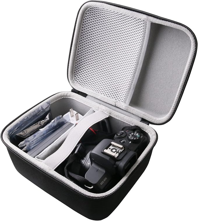 Hard Carrying Case Compatible with Canon EOS R100/EOS R50 Mirrorless Vlogging Camera - Image 5