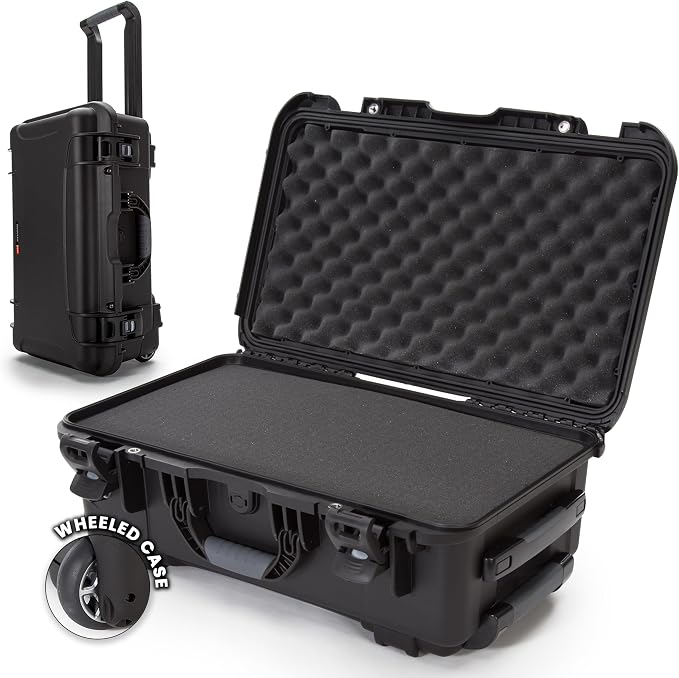 NANUK 935 Camera Hard Case with Cubed Foam, Waterproof Wheeled Carry-On by NANUK