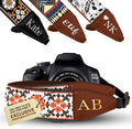 Art Tribute Camera Strap Personalized With Name - Shoulder, Crossbody & Neck Camera Strap for Photographers, Fits All Cameras, Canon Nikon Sony Fujifilm, Padded Strap W/Quick Release & Leather Ends by ArtTribute