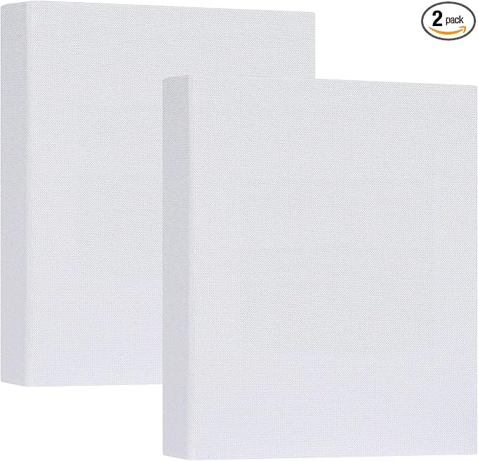 Mublalbum 2 Pack Small 4x6 Photo Album, 52 Pockets, Linen Cover,White | Linen Cover, Portable Mini Picture Book, Holds 52 Vertical Pockets for Artwork Postcards, Picture Storage by Mublalbum