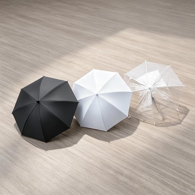 19.7" DSLR Mirrorless Camera Hot Shoe Umbrella Sun Shade Cover Silver | Camera Umbrella for EOS R100 R50 R50V R6 Mark III Rebel T7 90D A7RVI A7IV A6700 A6400 Z6III Z50II D7500 XM5 XE5 X100VI - Image 7