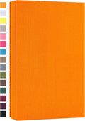 potricher Photo Album 4x6, 300 Pockets, Linen Cover, Orange | Small Capacity 4x6 Picture Albums with Horizontal Pockets, 4x6 Photo Book for Family, Wedding, Baby, Anniversary by potricher