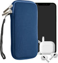 kwmobile Universal Phone Pouch Size XXL - 7" - Neoprene Smartphone Pouch with Zip - Water-Repellent Mobile Phone Case - Sleeve in Blue by kwmobile