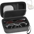 GWCASE Portable 2 in 1 Contact Lens Case and Glasses Case for 2 Pairs by GWCASE
