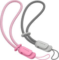 SURPHY 2 Pack Phone Lanyard, Phone Wrist Strap for Case, Camera Wrist Strap | Ultra-Light 2-Color Braided Phone Strap, Cellphone Charm Strap, Anti-Lost Wrist Lanyard for Women and Men, Rose Pink Gray by SURPHY