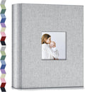 popotop Photo Album 4x6-600 Photos Photo Books with 600 Horizontal and Vertical Pockets,Linen Cover Albums for Family Wedding Anniversary Baby Vacation Pictures by Popotop