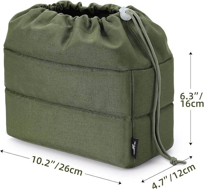 Koolertron Waterproof DSLR Camera Bag with Removable Insert, Adjustable Compartments, Fits in Camera Bags - Protective Case for DSLR/SLR Cameras & Accessories - Image 7