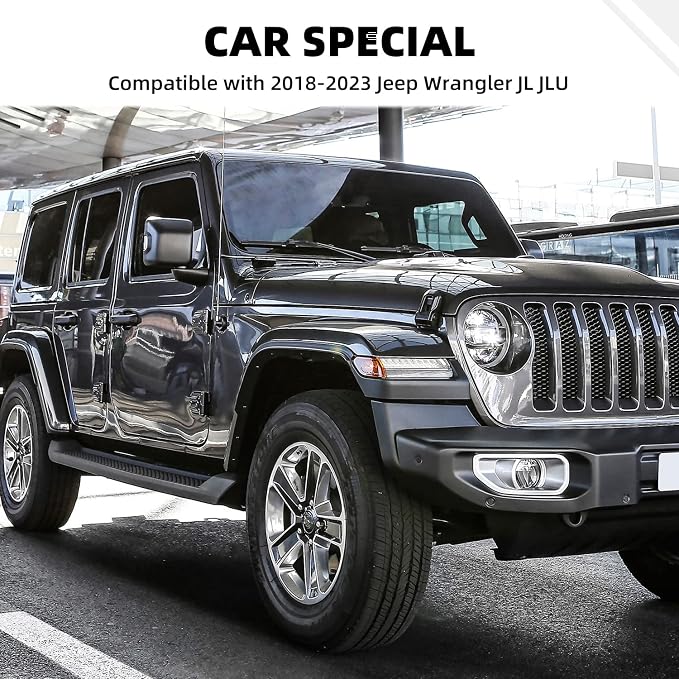 Back Up Camera Protective Cover Trim Fit for 2018-2025 Jeep Wrangler JL JLU - Image 7