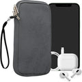 kwmobile Universal Phone Pouch Size XL - 6.7/6.8" - Neoprene Smartphone Pouch with Zip - Water-Repellent Mobile Phone Case - Sleeve in Blue Grey by kwmobile