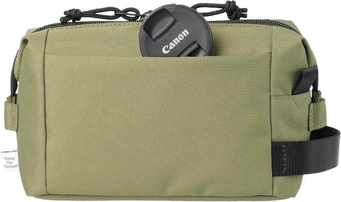 ハクバ Hakuba (Amazon.co.jp Exclusive) HAKUBA Camera Bag, Chululu Renew, Inner Pouch, M, Olive AMZSCH-REIPMOV, Sustainable Inner Bag with Recycled Material, Camera Case, Handle Included, Shoulder Strap - Image 11