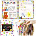 Motipuns School Memory Book Photo Album for Kids, Polka Dots | School Years Keepsake Book Album Scrapbook from Preschool Through 12th Grade with 14 Pocket for Storage Portfolio Pictures by Motipuns