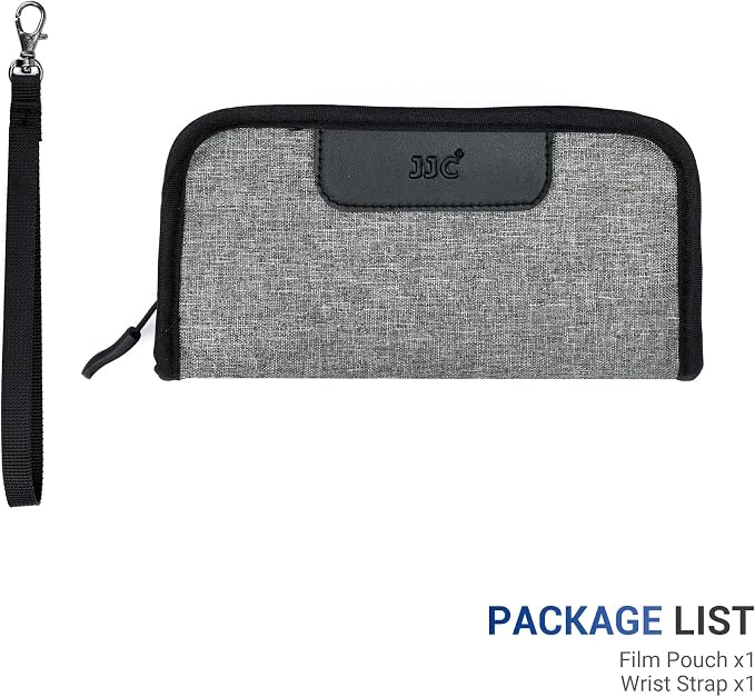 JJC Portable 120 Film Canister Pouch, Compact Film Carrying Case Storage Bag for 5 Rolls of 120 Medium-Format film, Compact Film Cassette Holder Container Storage Box with Belt Loop and Strap (No Film - Image 6