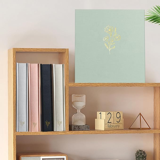 Holoary Photo Album 4x6 500 Photos 5 Pictures Per Page, 500 Pockets Picture Album, Linen Fabric Cover Big Picture Book for Photos, 4x6 Photo Albums for Family Weddings Travel Memories(Sage) - Image 8
