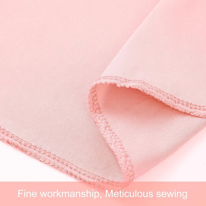 10x12 Blush Pink Backdrop Curtains for Wedding Party Wrinkle Free Backdrops Curtain Drapes Fabric Decorations Photo Back Drop Cloth for Baby Shower Photography Stage Reception 5ft x 12ft,2 Panels - Image 9