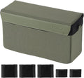 AMBITFUL D1 Cube Camera Insert, Medium/Large Padded Organizer with Dividers for Mirrorless DSLR, Black/Apricot (Green, L (5.6L)) by Ambitful
