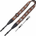 Padwa Lifestyle Adjustable Camera Strap - 1.5" Top Layer Cowhide Head Camera Straps for Photographers, Cotton Adjustable Neck Shoulder & Crossbody Strap Quick Release for All Cameras and Binoculars by PadwaLifestyleCameraStrap