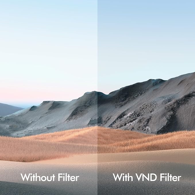 Magnetic Variable ND2-ND32 ND Lens Filter (VND 1-5 Stops) for for iPhone 17 Pro/Pro Max - Neutral Density Effect Filter (Requires GiAi Magnetic Case - Sold Separately) - Image 5