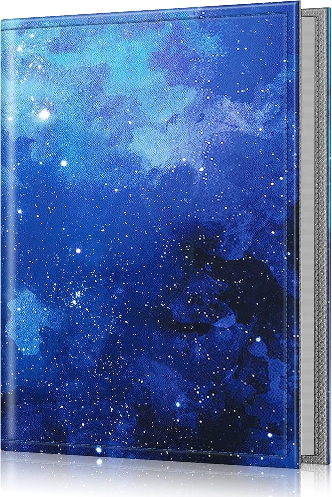 Fintie Photo Album 4x6 Photos - 52 Pockets Small Wallet Albums For Family | Vegan Leather Cover, 4X6 Picture Keepsakes, Family/Wedding/Travel Memory Book, Baby/Kids/Boys/Girls Gift, Starry Sky by Fintie
