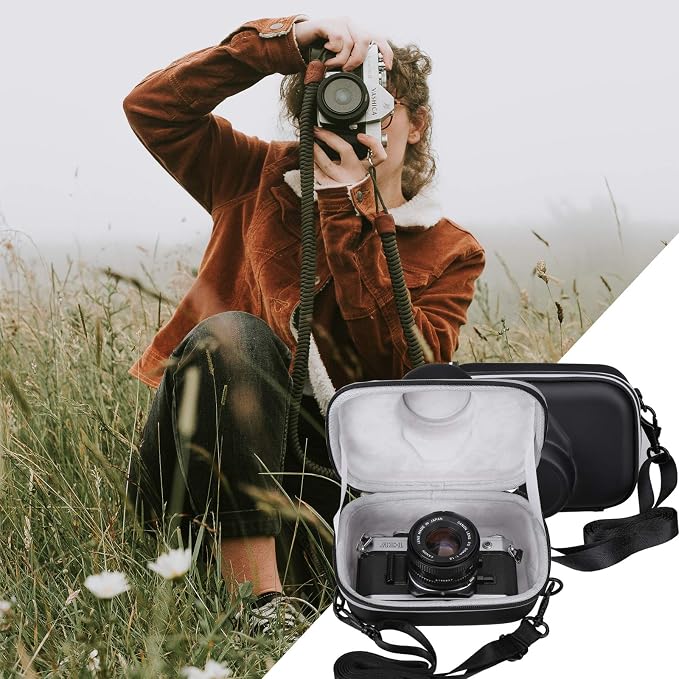 Aproca Case Compatible with Canon AE-1 35mm SLR Camera, Portable Hard Storage Bag (Case Only) - Image 5