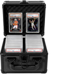 Graded Card Case, Storage Organizer Box for Sports Trading Card Slab Holder | Protable Aluminum Alloy Graded Card Storage Box Compatible with 40 Card Slabs, Sports Trading Card Case Fits PSA, CSG, BGS by OUUTMEE