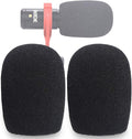 SUNMON VideoMicro Windscreen Foam Cover, Windscreen Pop Filter for Rode VideoMicro Me Mini-Shotgun Microphone (2 Pack) by sunmon