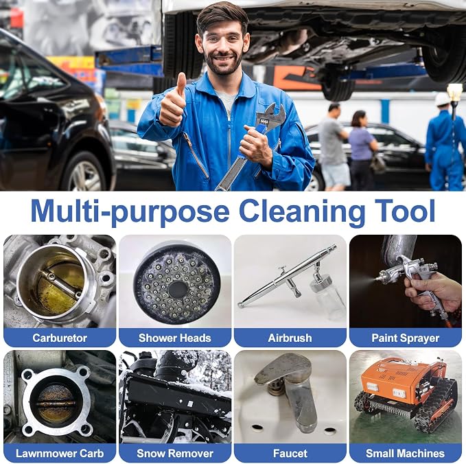 Torch Tip Cleaner, Welding Nozzle Tip Cleaner, Carburetor Cleaner Tools Accessories with 13 Cleaning Wires and 1 Sharp Pick for Carburetors, Gas Orifices, Sprinklers and Shower Heads Cleaning - Image 5