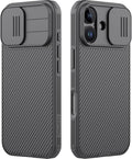 Nillkin Camshield Case for iPhone 17 Case, [Built-in Camera Cover][Slim Profile] [Military Grade Drop Protection] Shockproof Bumper iPhone 17 Case 6.3 inch 2025 Black by Nillkin