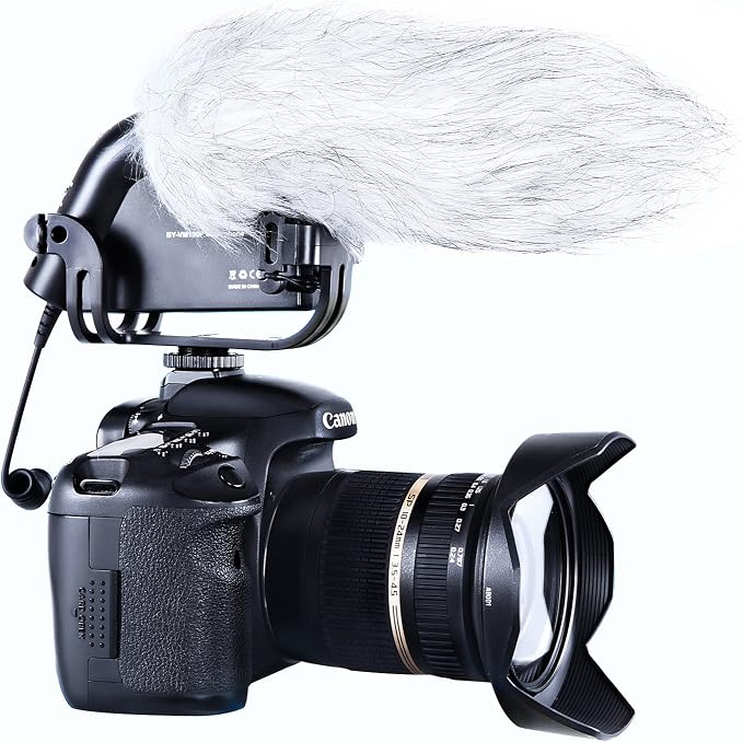 Boya BY-VM190 Professional Directional Video Condenser Shotgun Microphone for Canon Sony Pentax DSLR Camera Camcorder DV - Image 3