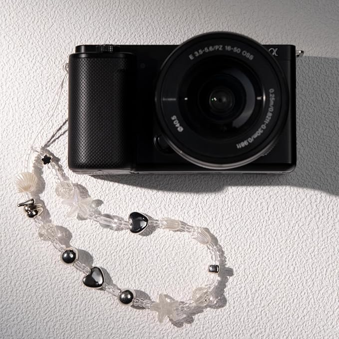 Beaded Camera Wrist Strap Cute Digital Camera Charm Strap, Phone Charm Wristlet Strap for Camera Accessories - Image 6