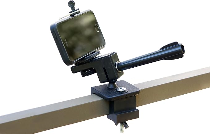 High Point Camera Holder Clamp On, Grey by High+Point+Products