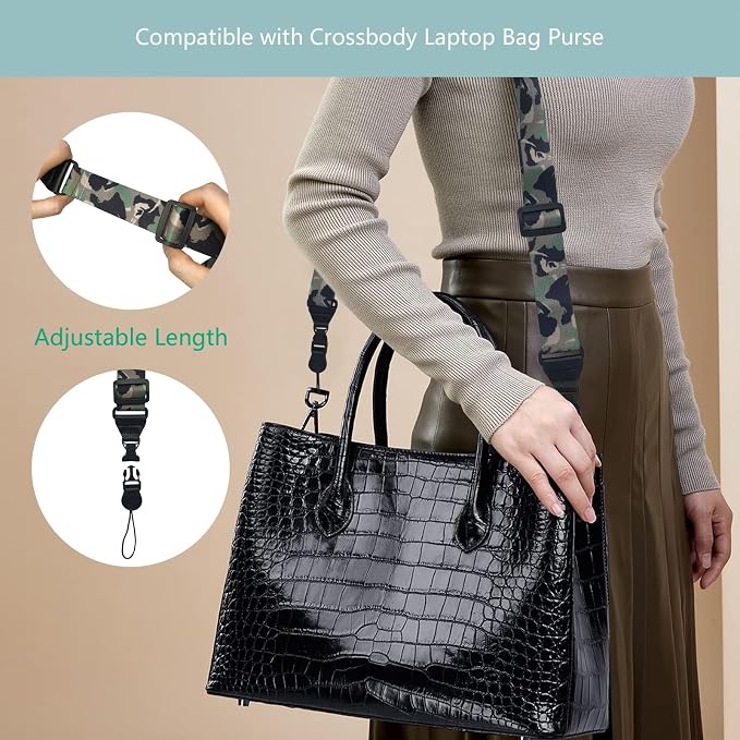 3 Pack Adjustable Shoulder Strap, iPad Strap Nylon Neck Lanyard | for iPad/Samsung Tablet Case,Camera Binocular Crossbody Laptop Luggage Bag - Image 7