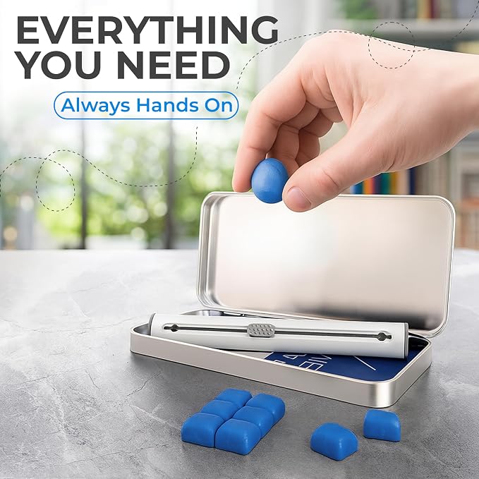 for Airpod Cleaner Kit + Pro Cleaning Tool - Compatible for Earbud Cleaning kit for iPhone Cleaning Kit for iPhone Cleaner Kit for Airpods Cleaning Kit Cleaning Clay Phone Cleaning Kit - Image 6