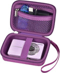 ALKOO Digital Camera Case for CAMKORY/Pouch for KODAK PixproDark Purple | for Lecran/for VAHOIALD Point and Shoot Camera, Hard Carrying Case with Mesh Pocket, Compact for Vlogging, Travel and Storage by ALKOO