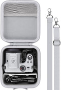 Case for KODAK PIXPRO AZ653/AZ401/AZ405/AZ425/AZ528 Digital Camera | Protective Storage Box, Portable Carrying Box, Smooth Zipper, Travel-ready, Shoulder Strap Covenient to Carry, White Case by Baval