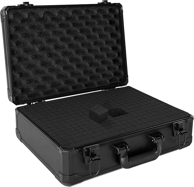 Protective Hard Case Shockproof Water-resistant with Customized DIY Foam Insert fit for Camera, Laptops, etc, 17 X 12 X 5-Inch - Image 3