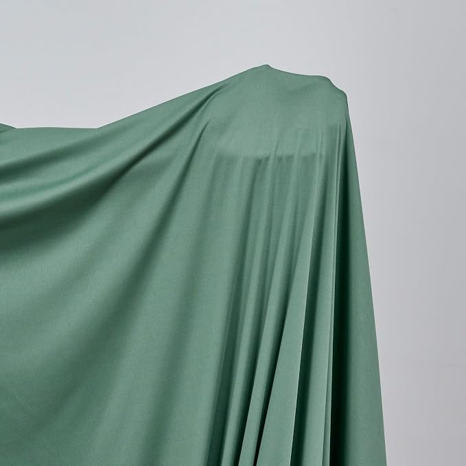 10 ft x 10 ft Sage Green Backdrop Curtains for Parties, Wrinkle Free Sage Green Photography Backdrop Drapes for Wedding Boys Birthday Baby Shower Bridal Shower Party - Image 2