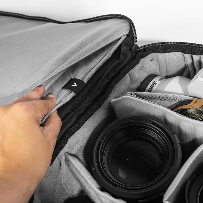 Peak Design Camera Cube V2, Medium, Custom Organization and Protection, Weatherproof Shell with Foam Sub-Lining, FlexFold Dividers Included, Camera Bag Insert Compatible Travel Bags - Image 5