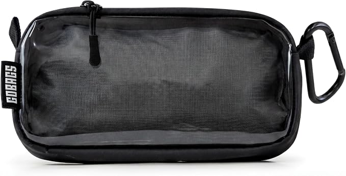 GOBAGS NEO Production Zipper Bags - Electronics & Camera Accessories Bag - Cable organizer, Gear Accessory Pouch, Travel Camera Essentials (Extra Small, Black) by Unknown