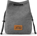 S-ZONE Soft Camera Bag DSLR Insert Handbag Drawstring Lens Case | Soft Suede, Drawstring Closure, Dust-proof, Scratch-resistant, Compatible with Canon Nikon Sony by S-ZONE