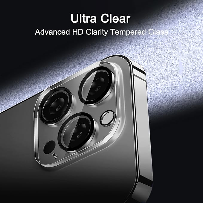 Ailun Privacy Screen Protector+Camera Lens Protector for iPhone 16 Pro Max | 3+3 Pack, 6.9 inch, Installation Frame, Dynamic Island Compatible, Anti Spy Tempered Glass - Image 5