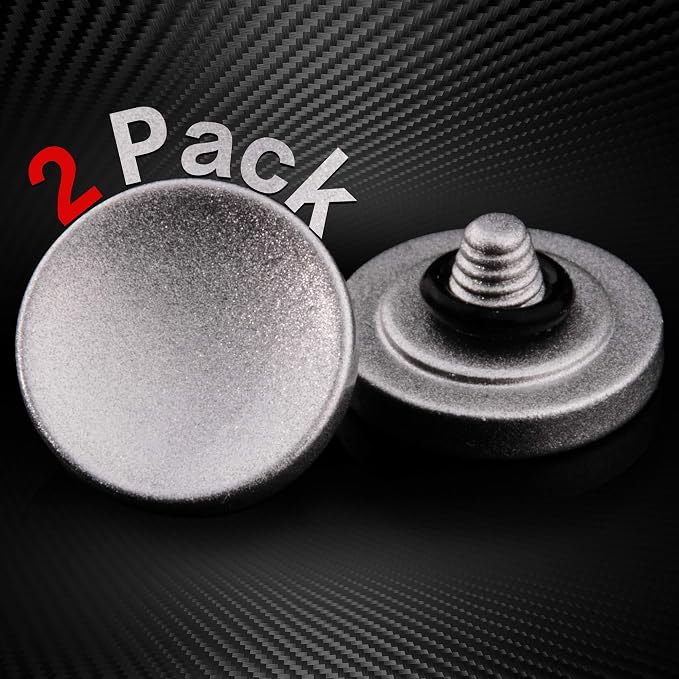 Silver Soft Shutter Release Button - Pure Copper for Fuji X100VI X100V XT5 | 2-Pack soft shutter release button, Anti Shake, Multi-Color, for Nikon Zf Leica Canon Fujifilm, Street Travel Daily - Image 2