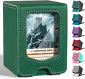 Fabmaker Deck Box Compatible with MTG Commander,Comman-der Deck Box Storage | Trading Card Storage Box with Comman-der, Fits 100 Double-Sleeved Cards, Card Box Compatible with Magic the Gathering by Fabmaker