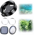 2-in-1 Magnetic CPL & Star Filter Lens, New Magnetic Cellphone Lens 52mm Universal Phone Lens CPL Polarizer Filter, Magnetic Lens Filter for Phones Improve Shooting Effects (Star Filter Lens 1Pcs) by IKPOPIM