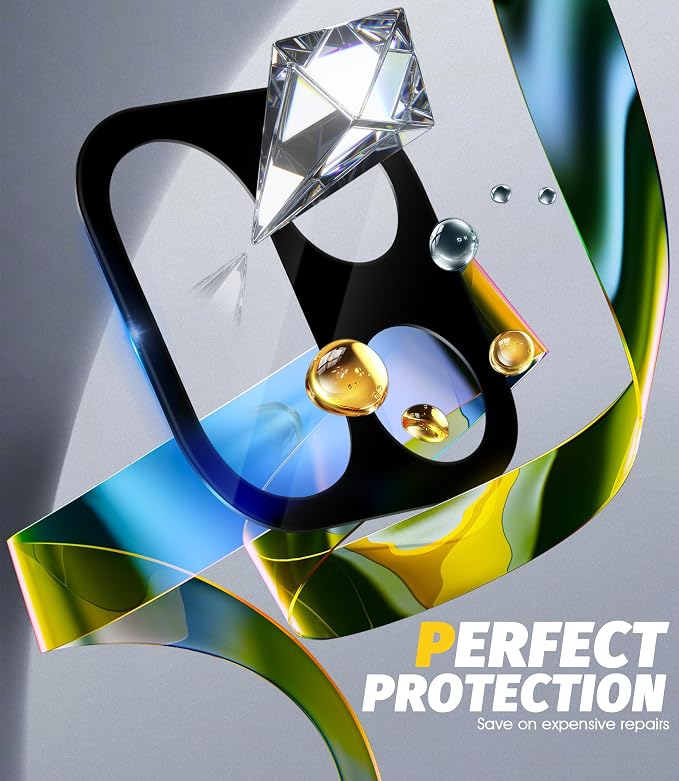 Orzero (3 Pack) Camera Lens Protector Compatible for Oneplus 15, Protector de Cámera Tempered Glass 9H Precise Camera Cutouts High Definition Anti-Scratch Does Not Affect Night Shots and Flash - Image 6