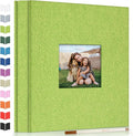 Artfeel Photo Album Self Adhesive Scrapbook Album for 3x5 4x6 5x7 8x10 Pictures,40 Pages Linen Cover with Display Window DIY Photo Book,Ideal Gifts for Family Travel Wedding Baby by Artfeel