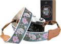 Padwa Lifestyle Vintage Camera Strap - 2" Wide Woven Embroidered Floral Pattern Shoulder Neck Camera Straps for Photographers，Great Gift for Men & Women Photographers by PadwaLifestyleCameraStrap