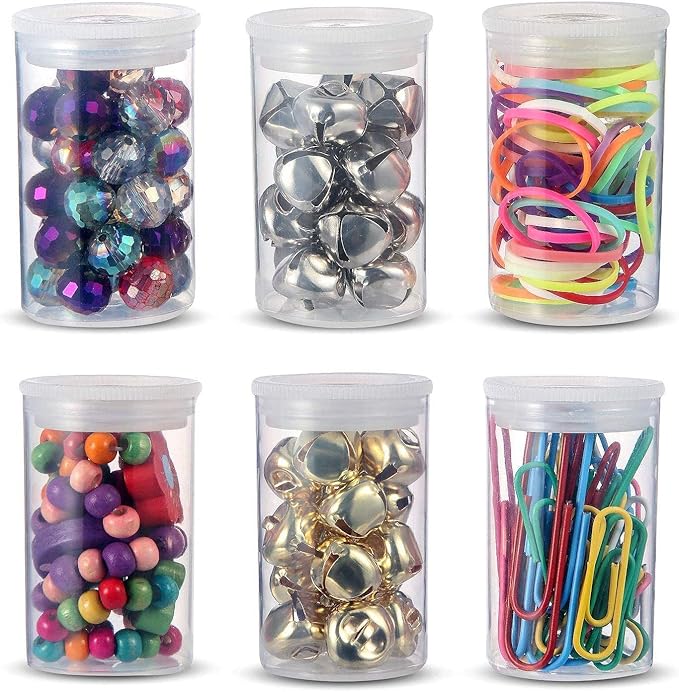 35mm Caliber Plastic Film Canisters-20pc (Clear) - Image 5