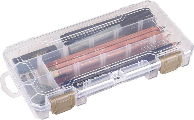 ArtBin 3003AB Solutions Small Box, Art & Craft Supply Organizer with Removable Dividers, [1] Plastic Storage Box - Image 7