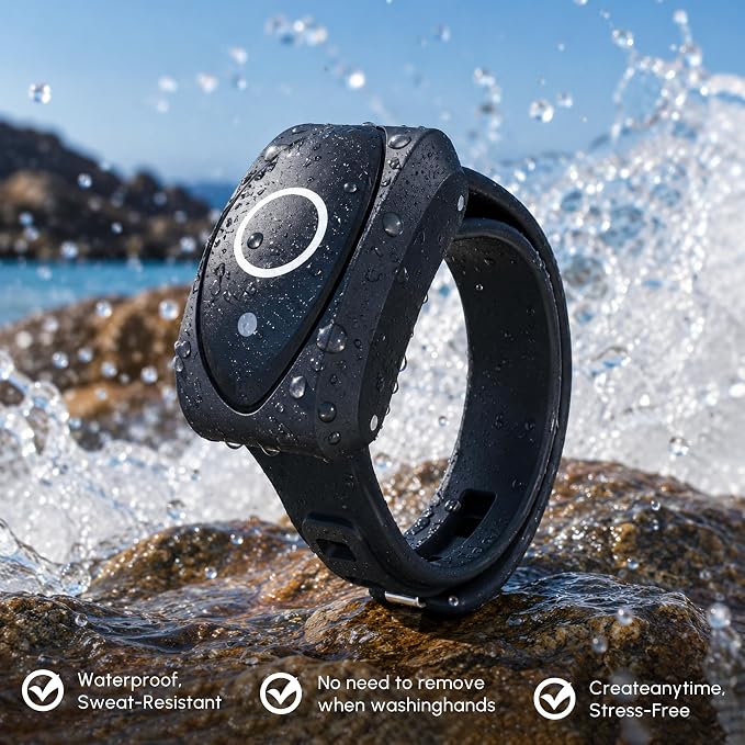 Wireless Remote for DJI Controller Ring Shutter Action 5pro/6/4 Accessories | Finger Mini Camera Bluetooth Snapshot Wake-Up Control Waterproof Magnetic Charging for Fingertip Bike Handlebars Fishing Rods - Image 3