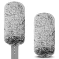 Geekria for Creators Furry Windscreen for 0.8'' (20mm) Diameter Shotgun Microphone, Mic DeadCat Wind Cover Muff, Fluff Cover Windshield Compatible with BOYA, Rode (14cm / 2 Pack) by GEEKRIA